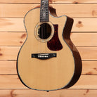Eastman AC922CE natural acoustic guitar with venetian cutaway and abalone binding