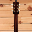 Eastman AC922CE natural acoustic guitar with white pearloid tuning machines