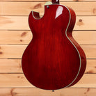 Eastman AR372CE P90 semi-hollow electric guitar classic red finish with P90 pickups and venetian cutaway