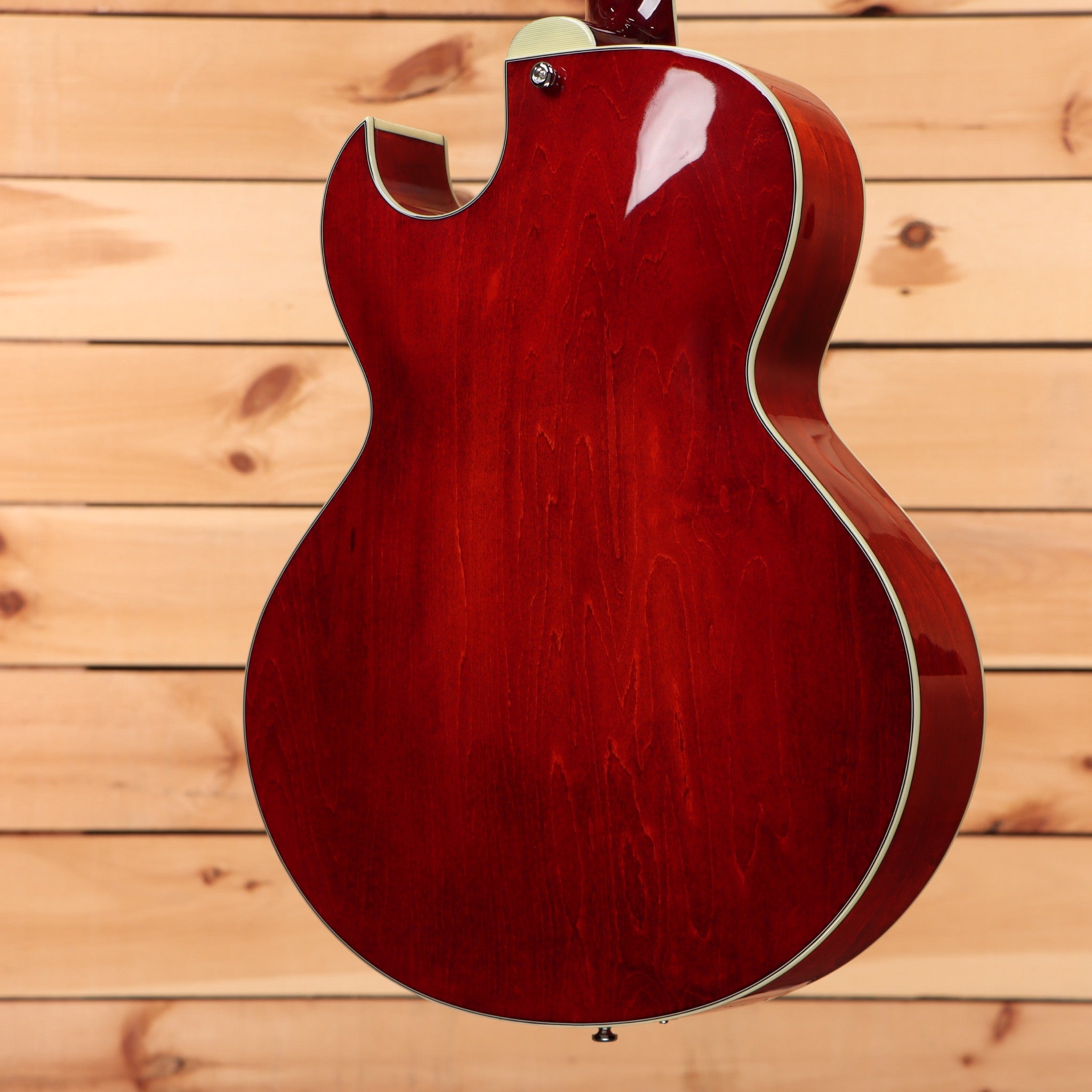 Eastman AR372CE P90 semi-hollow electric guitar classic red finish with P90 pickups and venetian cutaway