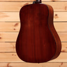 Eastman E10DTC dreadnought acoustic guitar natural finish with solid wood back and sides
