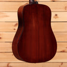 Eastman E10DTC dreadnought acoustic guitar natural finish with mahogany back and sides