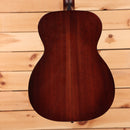 Eastman E10OMTC dreadnought acoustic guitar natural finish with solid wood back and sides