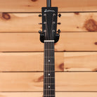Eastman E10OMTC acoustic guitar natural finish with ebony fretboard and chrome tuners