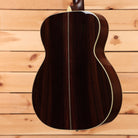 Eastman E20OM-TC dreadnought acoustic guitar natural finish with rosewood back and sides