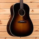 Eastman E20SSTC dreadnought acoustic guitar sunburst finish with white binding and rosewood bridge