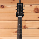 Eastman E60OMTC acoustic guitar natural finish with rosewood fretboard and chrome tuning machines