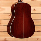 Eastman E6SSTC dreadnought acoustic guitar natural finish with white binding and solid spruce top