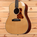 Eastman E6SSTC dreadnought acoustic guitar natural finish with flamed mahogany back