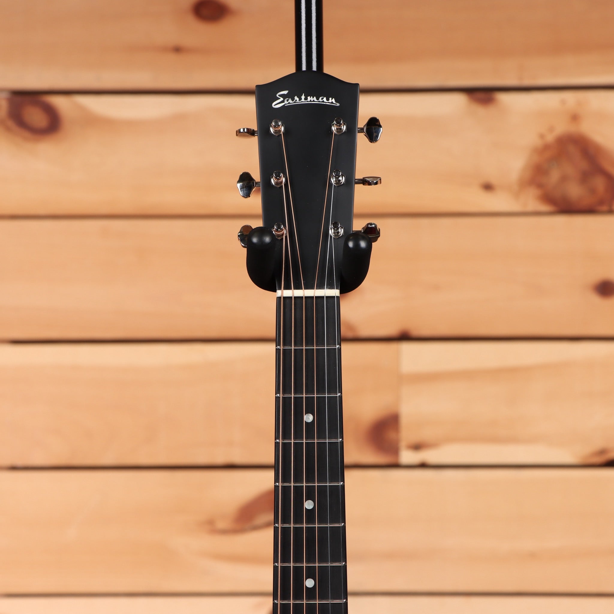 Eastman E6SSTC semi-hollow electric guitar natural finish with dual humbuckers and f-holes