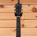 Eastman E6SSTC semi-hollow body electric guitar natural finish with f-holes and chrome tuning machines