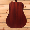 Eastman PCH1D dreadnought acoustic guitar natural finish with vertical wood grain