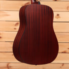 Eastman PCH1D dreadnought acoustic guitar natural finish with vertical wood grain detail