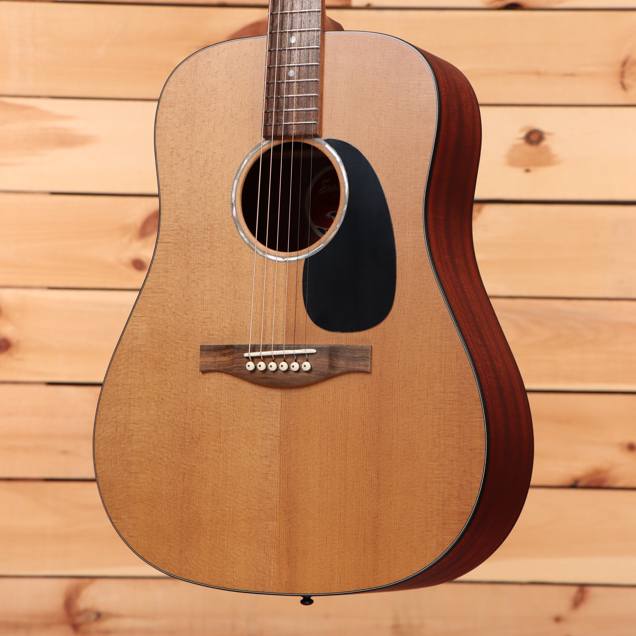 Eastman PCH1D dreadnought acoustic guitar natural finish with dark pickguard