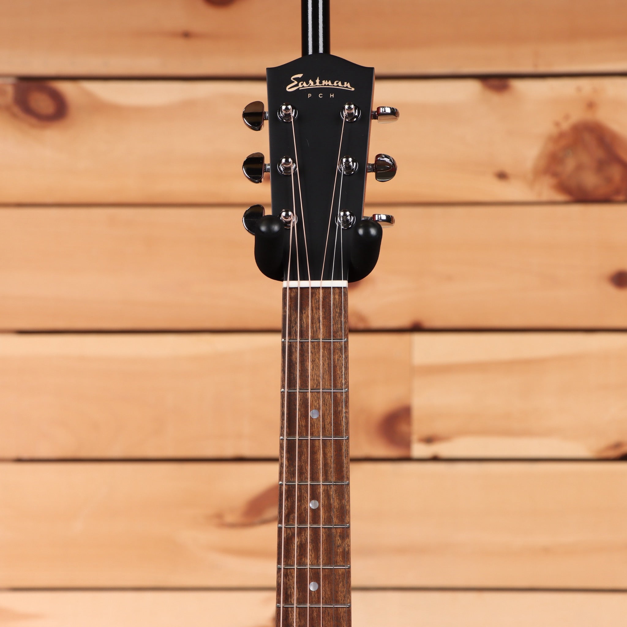 Eastman PCH1-D dreadnought acoustic guitar natural finish with dark headstock and rosewood fretboard