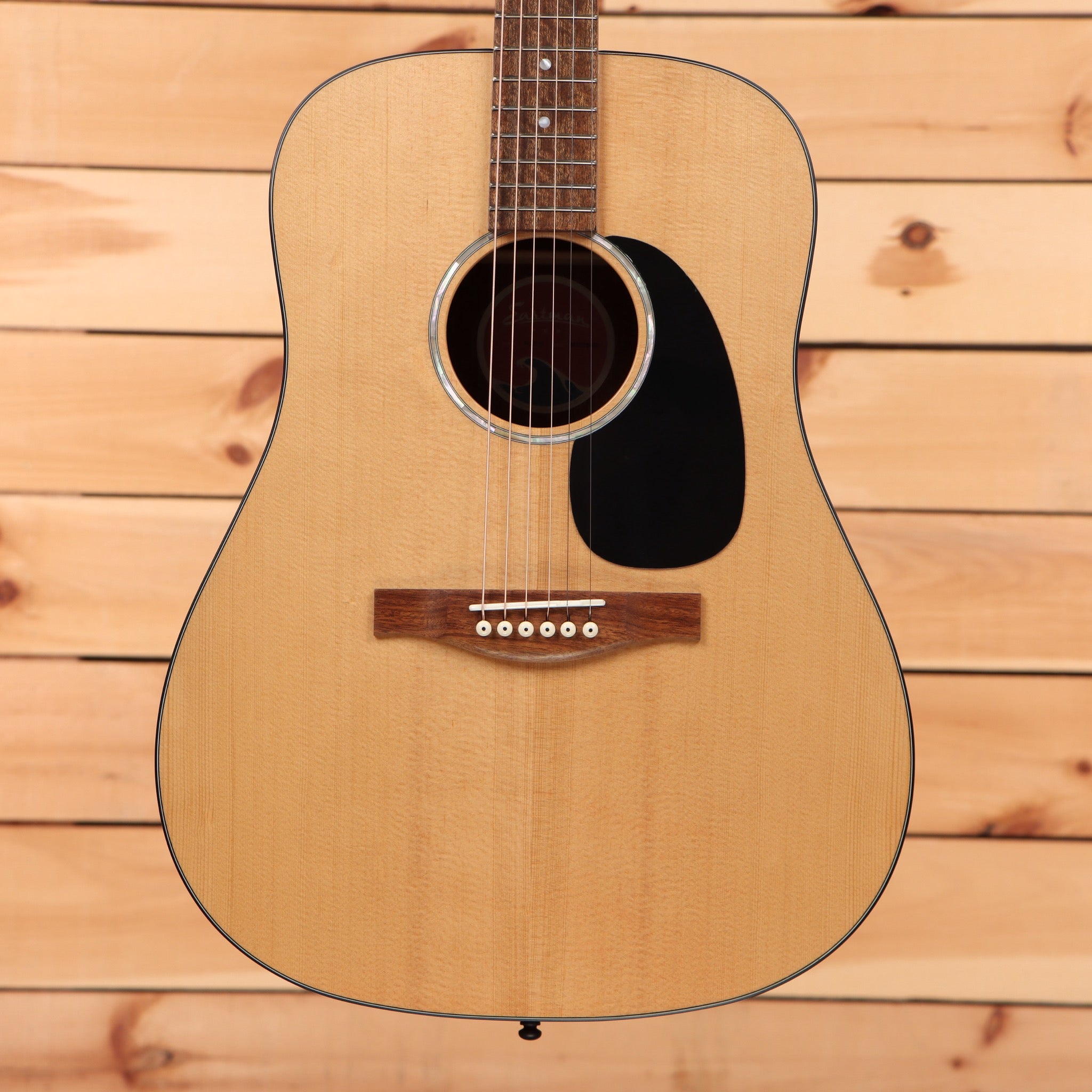 Eastman PCH1D dreadnought acoustic guitar natural finish with rosewood bridge and fretboard