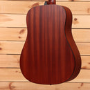 Eastman PCH1D dreadnought acoustic guitar natural finish with mahogany back and sides