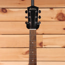 Eastman PCH1D acoustic-electric parlor guitar natural finish with rosewood fretboard