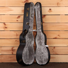 Eastman E10OO SSV classical guitar antique finish with gray velvet interior case