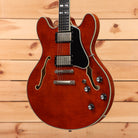 Eastman T59 semi-hollow body electric guitar vintage amber with dual humbuckers and f-holes