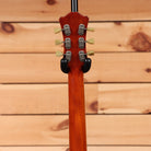 Eastman T59-TV semi-hollow electric guitar vintage amber finish with cream tuning pegs