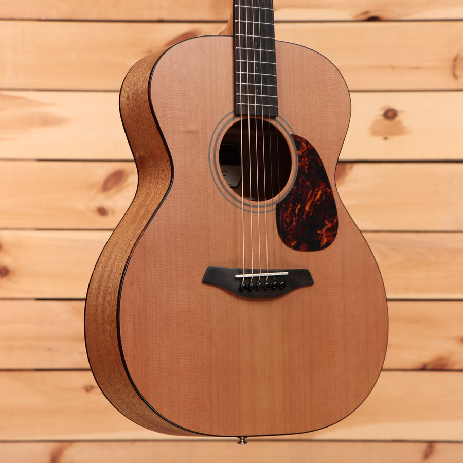 Furch Blue OMcma acoustic guitar natural finish with tortoiseshell pickguard