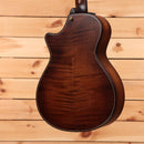 Taylor Builders Edition 652ce acoustic-electric guitar natural finish with venetian cutaway