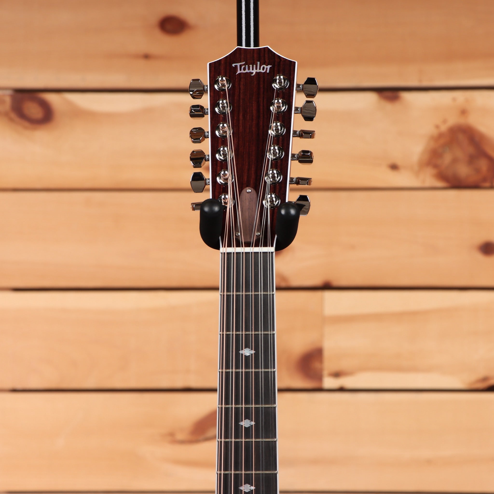 Taylor Legacy 855e 12-string acoustic-electric guitar natural finish with chrome tuners