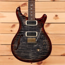Paul Reed Smith Limited 40th Anniversary Custom semi-hollow electric guitar Charcoal Cherry Burst with flame maple top and dual humbuckers