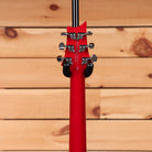 Paul Reed Smith SE Studio electric guitar Charcoal Cherry Burst with chrome hardware and bird inlays