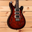 Paul Reed Smith SE Special semi-hollow electric guitar orange tiger smokeburst with three humbuckers