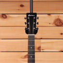 Eastman E1D Deluxe acoustic guitar natural finish with black headstock and rosewood fretboard