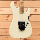 Jackson Pro Origins 1985 San Dimas SD1A electric guitar Vanilla Shake with black Floyd Rose tremolo system