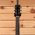 Boucher SG51MV acoustic guitar natural finish with black headstock and rosewood fretboard