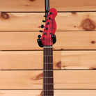 Fender Monster Hunter Rathalos Telecaster electric guitar Rathalos Red with black tuning machines