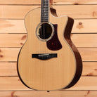 Eastman AC822CE natural acoustic guitar with venetian cutaway and tortoiseshell pickguard