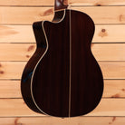 Eastman AC822CE acoustic guitar natural finish with cream binding and cutaway body