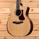 Eastman AC822CE acoustic guitar natural finish with venetian cutaway and rosewood back