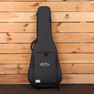 Martin DE Retro Plus Aging Toner acoustic guitar gig bag black padded with front accessory pocket and CF Martin logo