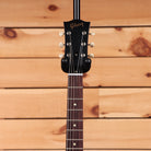 Gibson 1963 SG Junior Lightning Bar Reissue electric guitar TV Heather with single-coil pickups and rosewood fretboard