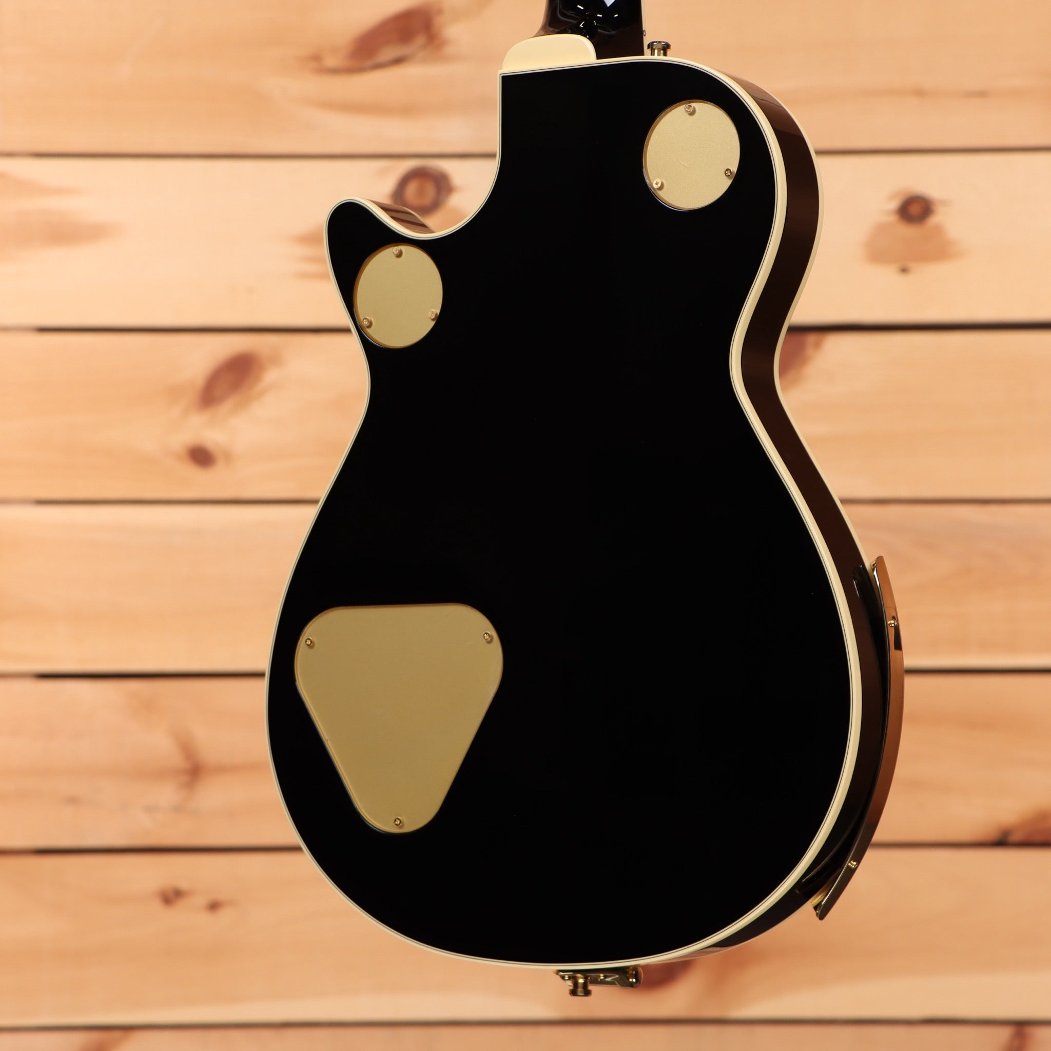 Gretsch G6134TG Limited Edition Paisley Penguin semi-hollow electric guitar gold paisley pre-owned with gold hardware