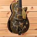 Pre-owned Gretsch G6134TG Limited Edition Paisley Penguin semi-hollow electric guitar gold paisley with dual humbuckers