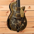 Pre-owned Gretsch G6134TG Limited Edition Paisley Penguin semi-hollow electric guitar gold paisley with dual humbuckers
