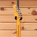 Fender American Ultra Luxe 50s Stratocaster electric guitar White Blonde with vintage-style tuning machines
