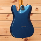 Fender American Ultra Luxe Vintage 60s Telecaster Custom electric guitar Lake Placid Blue with maple neck