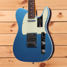 Fender American Ultra Luxe Vintage '60s Telecaster electric guitar Lake Placid Blue with cream pickguard
