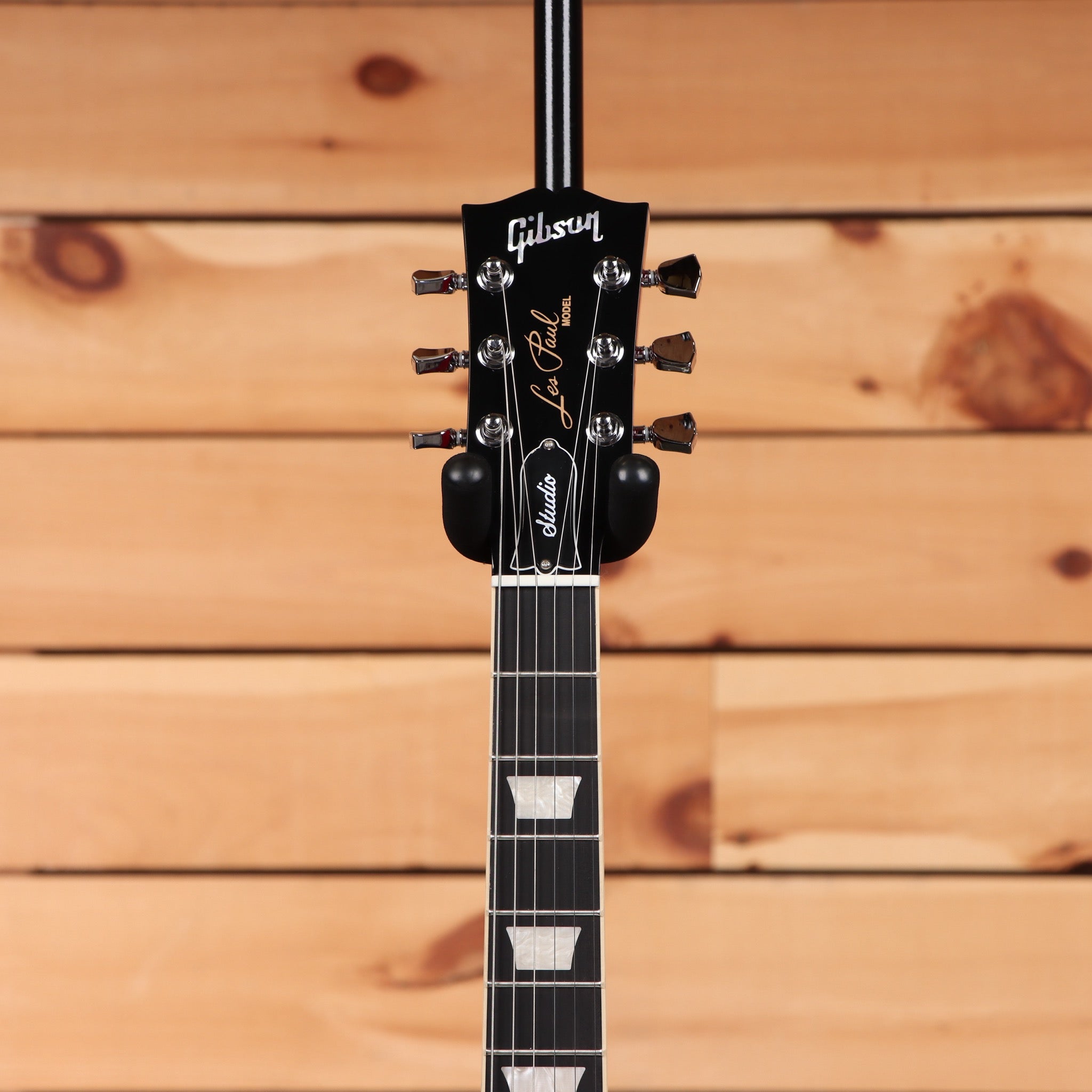 Gibson Les Paul Studio electric guitar Bourbon Burst with dual humbuckers and maple neck