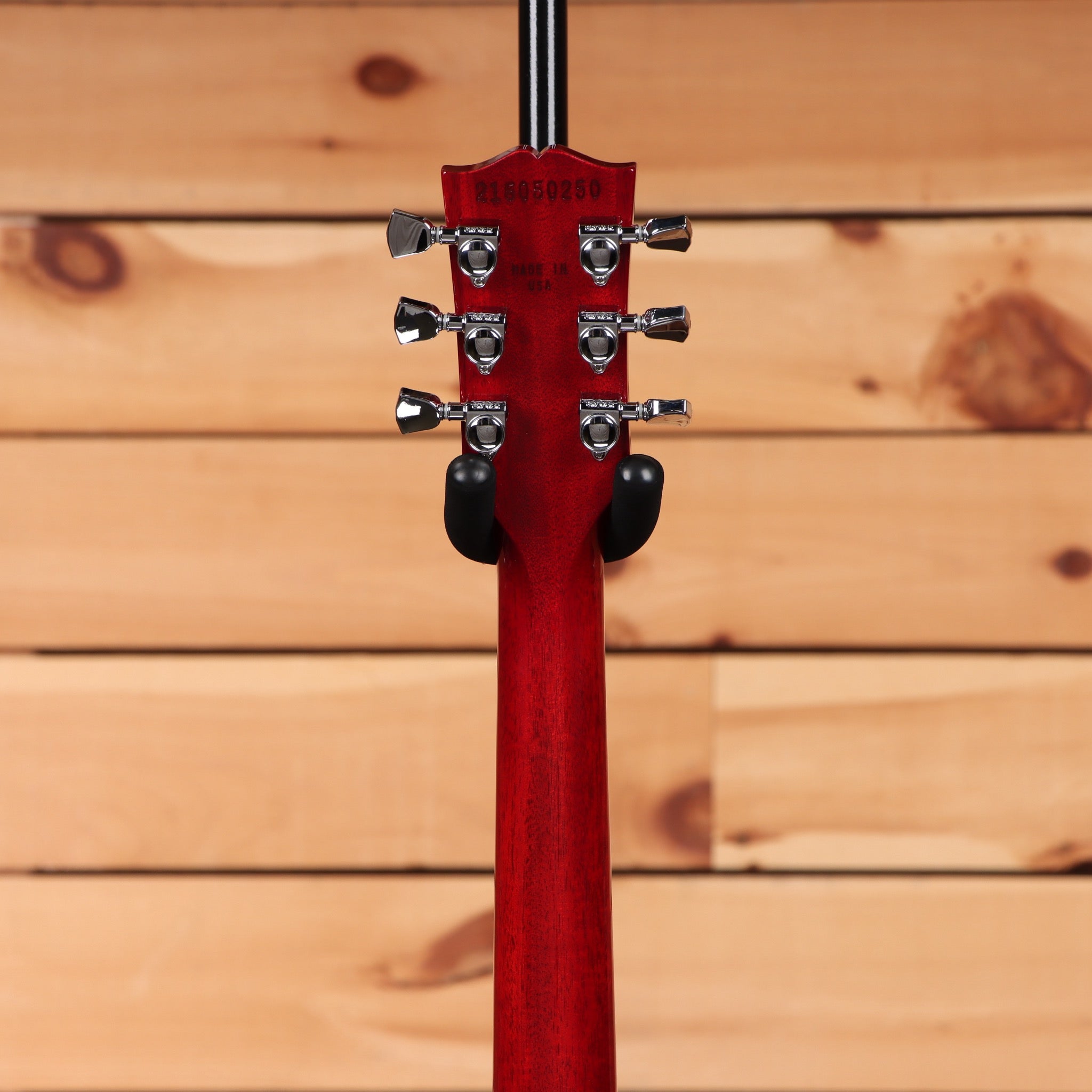 Gibson Les Paul Studio Session electric guitar Bourbon Burst with chrome hardware and black knobs