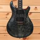 Paul Reed Smith 40th Anniversary Custom 24 electric guitar Faded Whale Blue with figured maple top and dual humbuckers