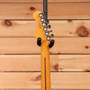 Fender American Ultra Luxe Vintage 60s Stratocaster electric guitar with maple neck and single-coil pickups